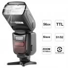 KF590N I-TTL Flash for Nikon GN56 Auto-Focus Wireless Slave