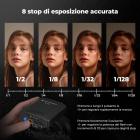 K&F CONCEPT Mini On-Camera Flash GN12, 5600K, batteria integrata da 2000 mAh, compatibile con Canon, Fuji, Sony, Nikon, Panasonic, Olympus, Pentax e altre fotocamere DSLR/mirrorless con slitta a contatto caldo standard.