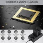 K&F Concept EN-EL15 Kit Batteria, Compatibile con Nikon DSLR D7000, D7100, D7200, D7500, D850, D810, D810A, D800E, D750, D610, D600(2 pezzi, Doppio USB Caricatore, 2100mAh)