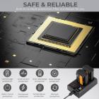 Batteria K&F CONCEPT NP-FZ100 + batteria NP-FZ100 per caricabatterie per fotocamera Sony + set di panni per la pulizia da 10 pezzi, come Sony Alpha A7 III, A7R III (A7R3), A9, a6600, a7R IV, Alpha a9 II adattabili