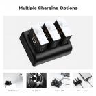 K&F Concept Hero 12 Batteri 3-pak – 1730mAh GoPro Enduro-batterier med 3-slots oplader, kompatibel med GoPro Hero 12, Hero 11, Hero 10, Hero 9 Black kamera