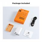 K&F Concept LP-E6NH batteri med 2600mAh kapasitet og Type-C hurtiglading for Canon EOS 90D, 80D, 70D, 5D, Mark II, III, IV, 5DS, SR, 6D, 6D Mark II, R5, R6, R6 II, R7