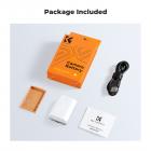 K&F CONCEPT NP-FZ100, batteria per fotocamera, migliorata 2600 mAh, grande capacità con connettore di ricarica diretta di tipo C, compatibile con fotocamere Sony A9 A7III A7RIII A7RIV A6600 ZV-E1 FX3