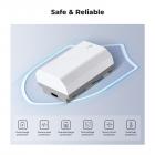 K&F CONCEPT NP-FZ100, batteria per fotocamera, migliorata 2600 mAh, grande capacità con connettore di ricarica diretta di tipo C, compatibile con fotocamere Sony A9 A7III A7RIII A7RIV A6600 ZV-E1 FX3