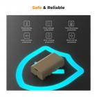 NP-F550 batteri 3500mAh med Type C Direct oppladbart batteri for Sony CCD-RV100 CCD-RV200 SC5 SC9 TR1 TR940 digitale kameraer som CN-160 CN-216 CN-304 YN 300 VL600 LED Video