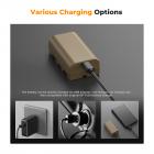 NP-F550 batteri 3500mAh med Type C Direct oppladbart batteri for Sony CCD-RV100 CCD-RV200 SC5 SC9 TR1 TR940 digitale kameraer som CN-160 CN-216 CN-304 YN 300 VL600 LED Video