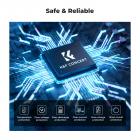 K&F Concept Confezione da 3 batterie NP-FW50 da 1100 mAh e caricatore LCD a 3 alloggiamenti aggiornato compatibile con Sony ZV-E10,Alpha A6000 A6300 A6400 A6500 A5100 A7 A7II A7R A7S A7SII RX10