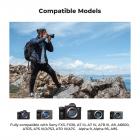 K&F CONCEPT NP-FZ100 (3 pezzi) 2280mAh e caricatore LCD a 3 slot per Sony A7 III A7 IV A7R IV A9 A6600 A7R3 A7S III/A7S3 Alpha 9 a9 II Alpha 9R A9R A9S FX3 FX30