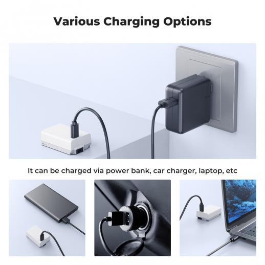 K&F Concept Batteria EN-EL25 1250mAh Con Ricarica USB-C – Compatibile Nikon Z30 Z50 ZFC, Ricarica Rapida In 2.5h E Protezione Intelligente
