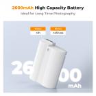 K&F Concept EN-EL15C batteri med 2600mAh kapacitet og Type-C hurtigopladning til Nikon Z8, Z7II, Z 7, Z 6II, Z 6, Z5, D850, D810, D810A, D780, D750, D610, D5000, D7 Kamera