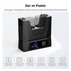 Chargeur LCD Double NP-FZ100 18W PD Rapide pour Sony Alpha A7 IV, A7 III, ZV-E10 II, A7C II, A6700, FX30, FX3, A7R V