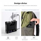 K&F Concept NP-FZ100 Caricabatterie portatile doppio da 18 W per Sony A7iii, A7iv, A7C, FX3, FX30, A9, A6600, A6700, ZV-E1, ZV-E10ii, Alpha 9, A9S, A7R III, A7R IV, A7R V