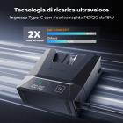 K&F CONCEPT NP-FZ100 2600mAh Doppia batteria con caricabatterie rapido modulare Compatibilità per Sony A7 IV A7R III A7R IV A9 A6600 A7R3 A7S III/A7S3 A7C Alpha 9 Alpha 9R A9R