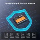 K&F CONCEPT LP-E10 Batteria 1200mAh, tripla potenza, kit caricatore LCD triplo slot, compatibile con Canon EOS Rebel T7 T6 T5 T3 T100 Kiss X50 70 EOS 1100D 1200D 1300D 2000D