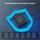 K&F Concept Batteria LP-E12 (confezione da 3) e caricabatteria LCD aggiornato per EOS M50 per fotocamere Canon M50, M50 Mark II, M, M2, M10, M100, M200, Rebel S1, PowerShot SX70 HS