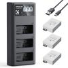 Kit 2x 1200 mAh + Chargeur