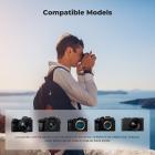 Batería DMW-BLK22 de 2520 mAh (paquete de 2), USB-C, 2,5 h de carga completa, compatible con Panasonic LUMIX S5, S5II, GH6, GH5, G5 II, S5 IIX, GH7, S9, G9 II, K&F CONCEPT