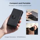 K&F CONCEPT OSMO 360 acculader, acculaderbehuizing met 3 sleuven voor de Action 5 Pro, compatibel met DJI OSMO Action 5 Pro, Action 4 en Action 3 camera's