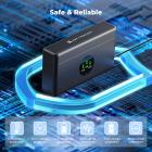 K&F CONCEPT OSMO 360 acculader, acculaderbehuizing met 3 sleuven voor de Action 5 Pro, compatibel met DJI OSMO Action 5 Pro, Action 4 en Action 3 camera's