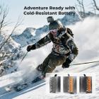 K&F Concept 3-pack Action 6-accu met verbeterde OSMO Action 5 Pro-acculader, compatibel met DJI OSMO Action 6, Action 5 Pro, Action 4, Action 3 en OSMO 360-camera's.