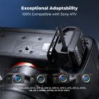 K&F CONCEPT D Tap naar NP-FZ100 dummybatterij, voedingskabel compatibel met Sony A7V, FX3, FX30, A7III, A7 IV, A7S III, A7R III, A7R IV, A7R V, A7C, A7C II, A7CR, A9, A9 II, A6600, A6700, ZV-E1, ZV-E