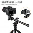 Draaibare Multi-Angle Center-kolom voor camerastatief Magnesiumlegering en vergrendelingssysteem