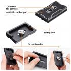 Ammattimainen 35 mm: n metallijalustan kuulapää 15 kg / 33 paunaa kuorma 360 astetta pyörivä panoraama 1/4 tuuman pikalukituslevyllä K&F Concept-35 -