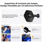 K&F Concept 2Pack Supporto Alessibile Adesivo per Casco per GoPro Hero 13/12/11/10/9/8/7 Black, DJI Osmo Action 3/4/5 Pro, Insta360 X5 X4 X3 Superfici Curve Piatte Adesive