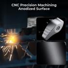 35,3 lbs/16 kg belastning Profesjonelt 36 mm metallstativ kulehode, CNC-prosess med støpeklemme BH-36 stativhode