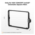 4x5,65" Tacka na filtr kwadratowa Rama na filtr do Matte Box