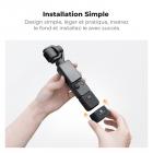 Support de bureau antidérapant en silicone pour DJI Osmo Pocket 3, léger et compact, accessoires pour Osmo Pocket 3