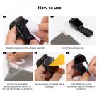 Polariseret film 300*200mmX1, med en filmskraber, to poser med tør og våd klud spritposer, med emballage