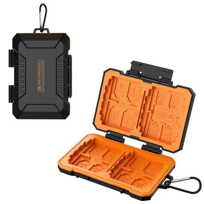 29 yuvalı hafıza kartı kutusu, su geçirmez ve darbeye dayanıklı taşıma çantası, kutu kapasitesi 4 CF veya 4 XQD, 4 SD, 12 TF, 4 CFexpress, 2 Nano SIM, 2 Mikro SIM, 1 SIM Kart, Kompakt, yüksek kapasiteli kamera hafıza kartı saklama kutusu