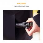 K&F Concept Mobiltelefonholderklemme med to koldskomontering 360° justering