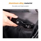 K&F Concept metaltelefonstativ, universel smartphone-stativ med 2 koldsko-monteringer, justerbar mobiltelefonholder til vandret og lodret optagelse, kompatibel med iPhone/Samsung og alle telefoner