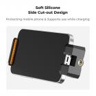 K&F Concept iPad tablet og mobiltelefon stativmonteringsadapterholder, justerbar klemme til iPhone 15/14/13/12 Pro Max, iPad, iPad Mini 1/2/3/4/5/6, iPad Air, iPad Pro, Surface, Samsung Tab 7.0-serien og mere