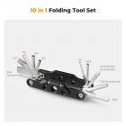 مجموعة مفاتيح سداسية قابلة للطي من K&F Concept مع مفكات براغي، مجموعة مفكات براغي محمولة أداة قابلة للطي لتجميع معدات التصوير الفوتوغرافي وإصلاح الدراجات.