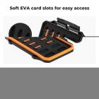 K&F Concept 28 platser Micro SD-kortfodral, Vattentålig Anti-Shock Anti-Damm TF-korthållare, Micro SD/Micro SDHC/Micro SDXC kortlåda Organizer Förvaring