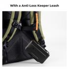 K&F Concept 6 spor XQD Cfexpress Type-B kortholder, vanntett minnekort lagringsveske, støtsikker kortbeskyttelsesboks Organizer