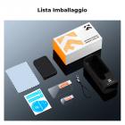 K&F Concept Cover in Silicone per DJI OSMO Pocket 3, Set con Custodia Protettiva, Pellicola per Lente, Pellicola per Schermo, Copertura Antiurto e Antipolvere, Accessori