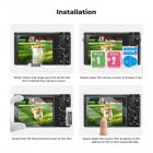 Skjermbeskytter*3 + blitssko*3 + støvsugerklut*1 for Sony RX100M7-kameraer