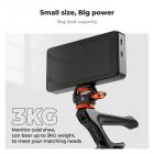 Field Monitor Mount Monitor Holder Drejelig og Tilt Justerbar med Cold Shoe Mount