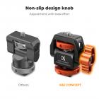 Field Monitor Mount Monitor Holder Drejelig og Tilt Justerbar med Cold Shoe Mount