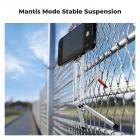 K&F CONCEPT Magnetisk Telefonstativ, 23N Stærk Magnetisk Ministativ Aluminiumslegering Lomme Selfiestang, Mag Sikker Telefonholder Kompatibel med iPhone 17 16 15 14 13 12-serien (Sølv)