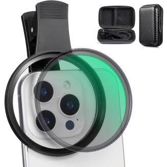 67 mm Universal skrue-type mobiltelefon filterklemme