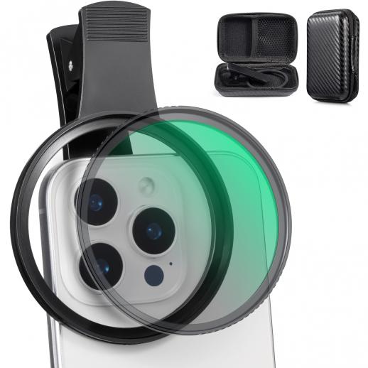 67 mm Universal skrue-type mobiltelefon filterklemme