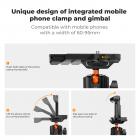 K&F Concept Magnetic Camera Mount Base med kulhuvud