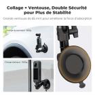 Support ventouse pour DJI Osmo Pocket 3, support pare-brise de voiture pour GoPro Hero 13/12/11/10/9 noir, DJI Osmo Action 3/4/5 Pro, accessoires Insta360 X5/X4