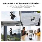 Support ventouse pour DJI Osmo Pocket 3, support pare-brise de voiture pour GoPro Hero 13/12/11/10/9 noir, DJI Osmo Action 3/4/5 Pro, accessoires Insta360 X5/X4