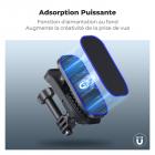 Support magnétique pour sac à dos K&F Concept pour DJI Osmo Action 5 Pro, support de caméra d'action pivotant à 180° à dégagement rapide pour Go Pro Hero 13 12 11 10 9 Black, Osmo Action 3/4, Insta360 X5 X4 X3, Ace Pro 2